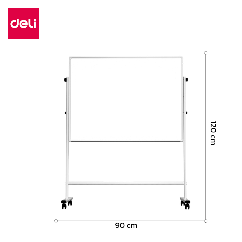 กระดานไวท์บอร์ด DELI 33622-GR-01 ขนาด 90 X 120 CM_7